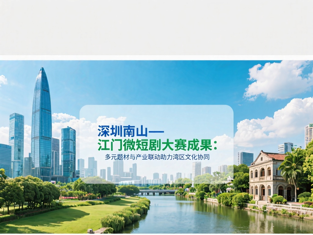 深圳南山 - 江门微短剧大赛成果：多元题材与产业联动助力湾区文化协同 /宣传片拍摄-企业宣传片拍摄-企业宣传片-三维动画制作-制作宣传片公司-影视公司
